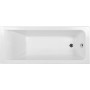 Акриловая ванна Aquanet Bright 175x75 с каркасом + штора