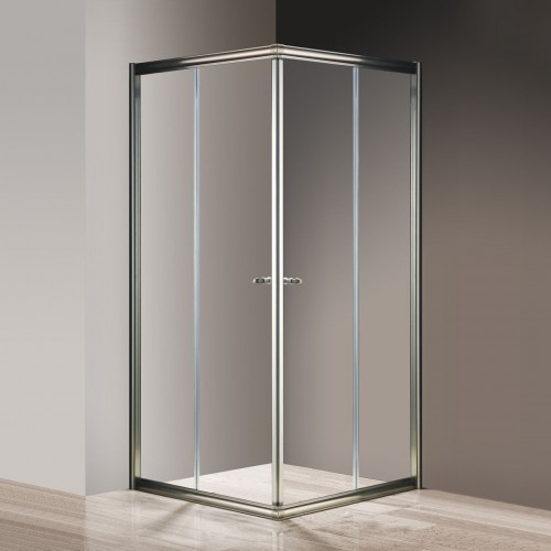 Душевой уголок Cezares Giubileo-A-2-100 прозрачное стекло, бронза