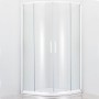 Душевой уголок Cezares Relax R-2-90-C-Bi стекло прозрачное