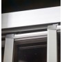 Душевой уголок GuteWetter Practic Rectan GK-403 правая 125x110 см стекло бесцветное, профиль матовый хром