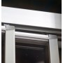 Душевой уголок GuteWetter Practic Rectan GK-403 левая 125x105 см стекло бесцветное, профиль матовый хром