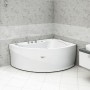 Акриловая ванна Radomir Альбена Специальный Chrome 168x120 правая с пультом