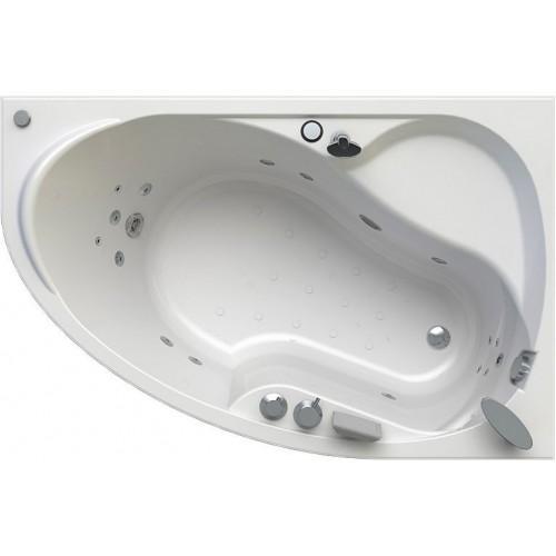 Акриловая ванна Radomir Амелия Специальный Chrome 160x105 правая с пультом