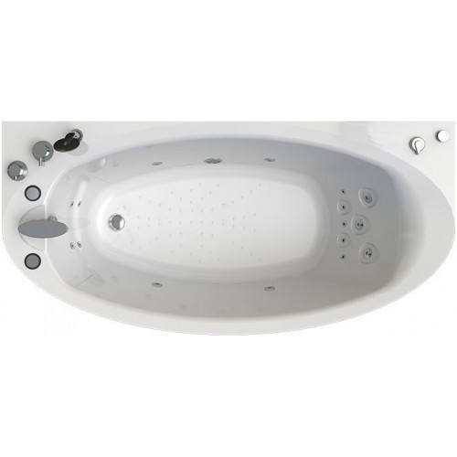 Акриловая ванна Radomir Неаполи Специальный Chrome 180x85 с пультом