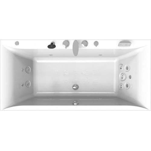 Акриловая ванна Radomir Палермо Специальный Chrome 180x85 с пультом