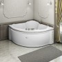 Акриловая ванна Radomir Сорренто 1 Специальный Chrome 148x148 с пультом
