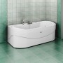 Акриловая ванна Radomir Титан-Лонг Лечебный Chrome 200x100 с пультом