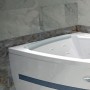 Акриловая ванна Radomir Аризона Спортивный Chrome 170x100 левая с фронтальной панелью