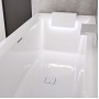 Акриловая ванна Riho Still Square 180x80 подголовник слева