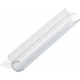 Душевой уголок Vegas Glass AFP-Fis Lux 100*90 01 10 R профиль белый, стекло сатин